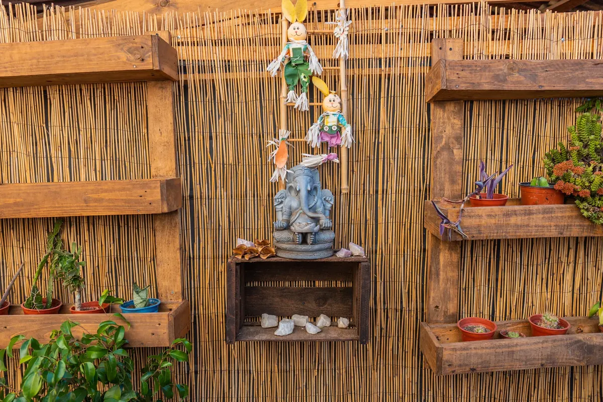 Detalles del jardín